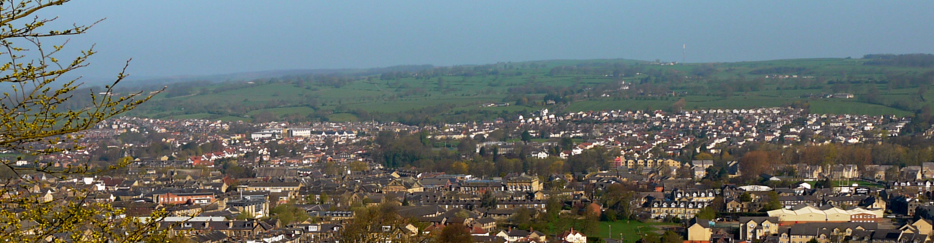 Long distance view of Otley