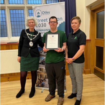 Otley Community Award Presentation