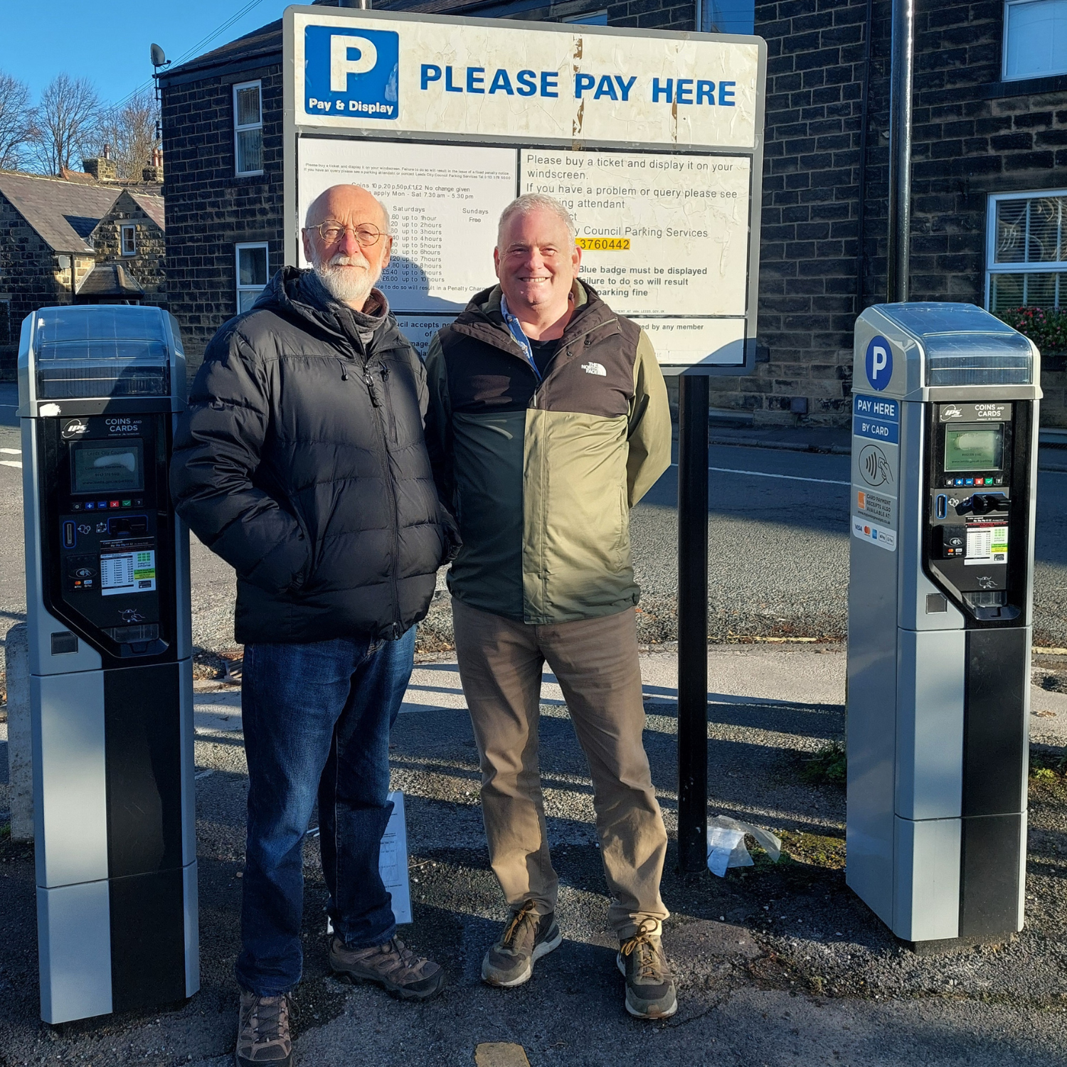 Cllr Campbell (left) Cllr Carter (right) 2025